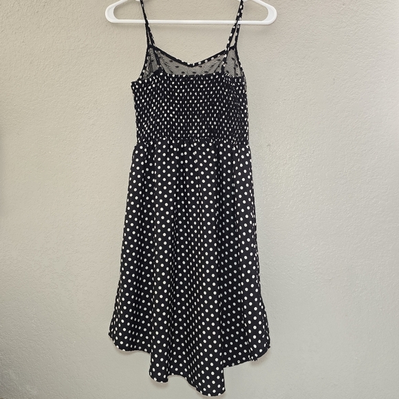 Xhilaration Black & White Polka Dot Dress – Size S – Vintage-Inspired & Flowy - Picture 2 of 5